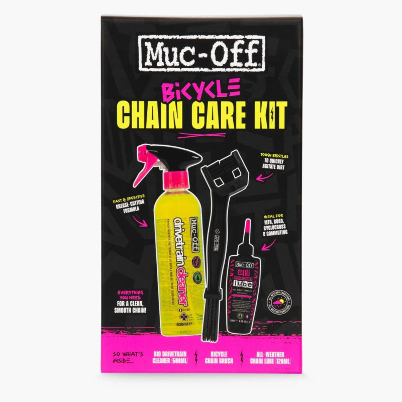 Kit entretien chaine de vélo Muc-Off