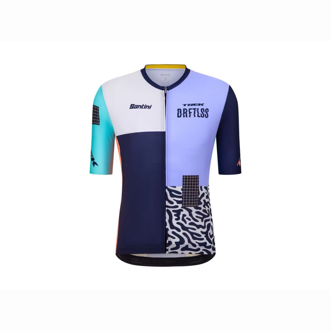 Maillot de cyclisme Santini réplique de l’équipe Trek Driftless.