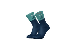 Chaussettes de cyclisme Santini répliques de l’équipe Trek Driftless