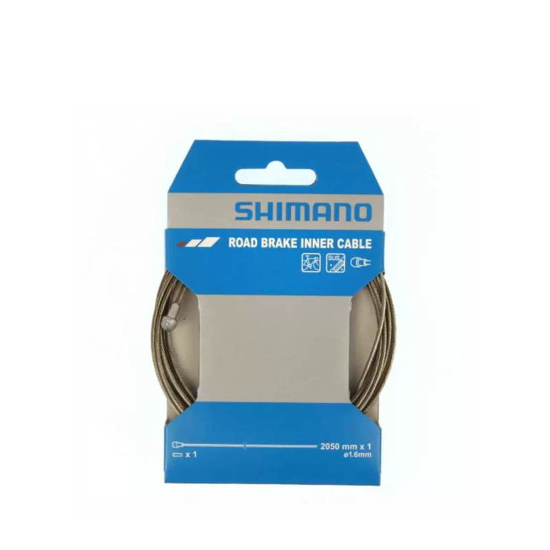 Câble Intérieur de Frein Inox 1.6 x 2050mm Route