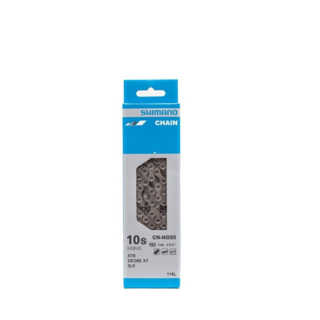 Chaine 116 maillons CN-HG95 10-vitesses Shimano