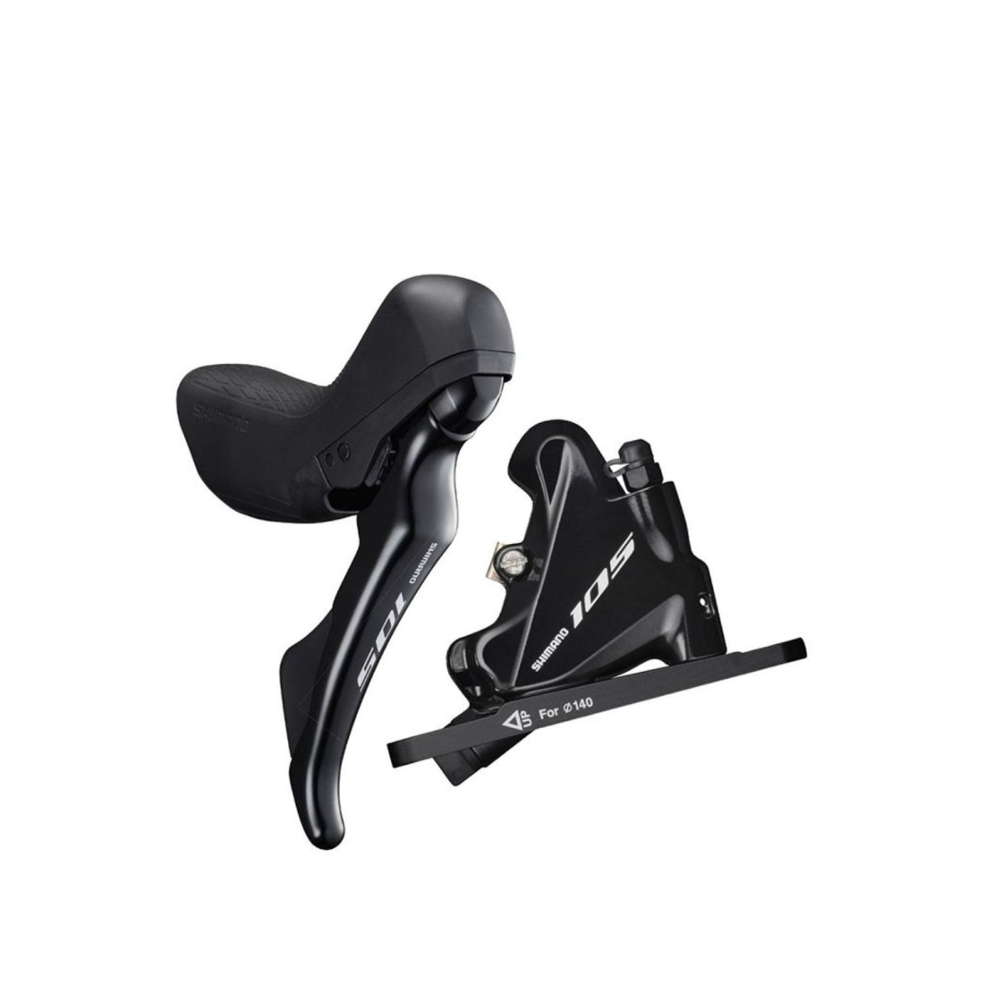 Frein Disque Complet AV Noir