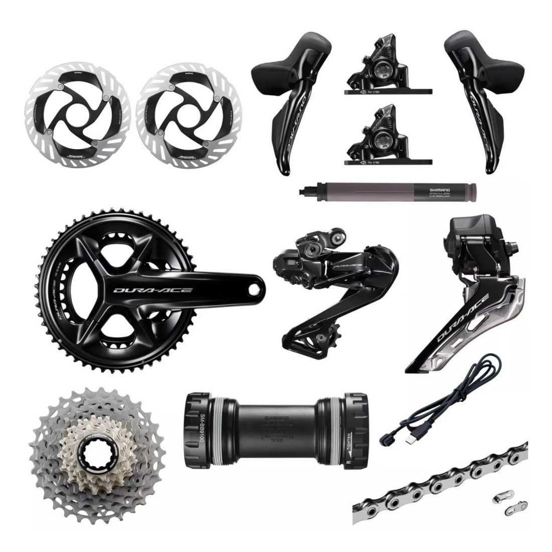 Groupe Complet Shimano Dura Ace Di2 12v 50/34 11/34
