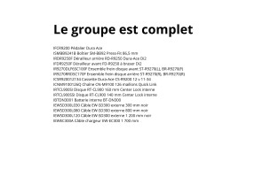 Groupe Complet Shimano Dura Ace Di2 12v 50/34 11/34