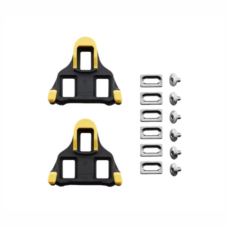 Paire de cales route Shimano Jaune SM SH11