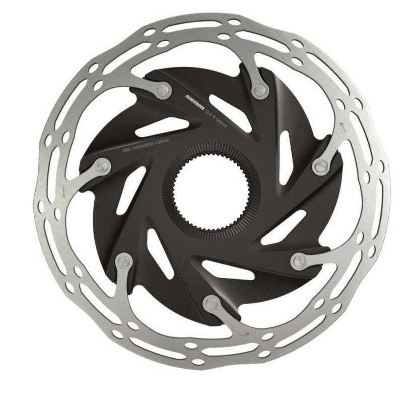 DISQUE SRAM CENTERLINE XR ROUTE NOIR CENTER LOCK