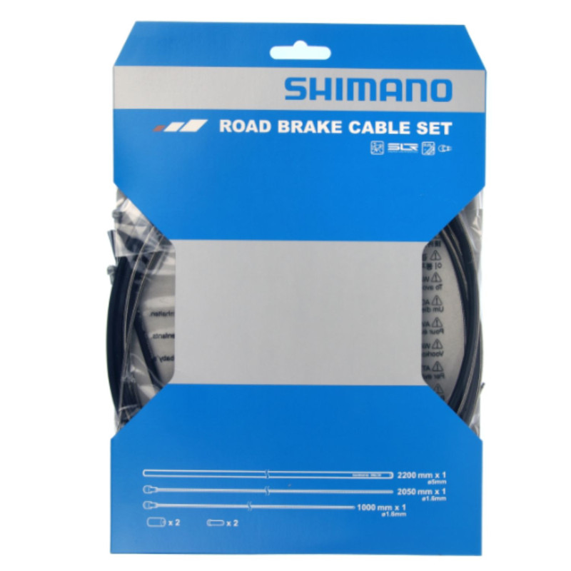 Jeu de câbles de frein inox Shimano