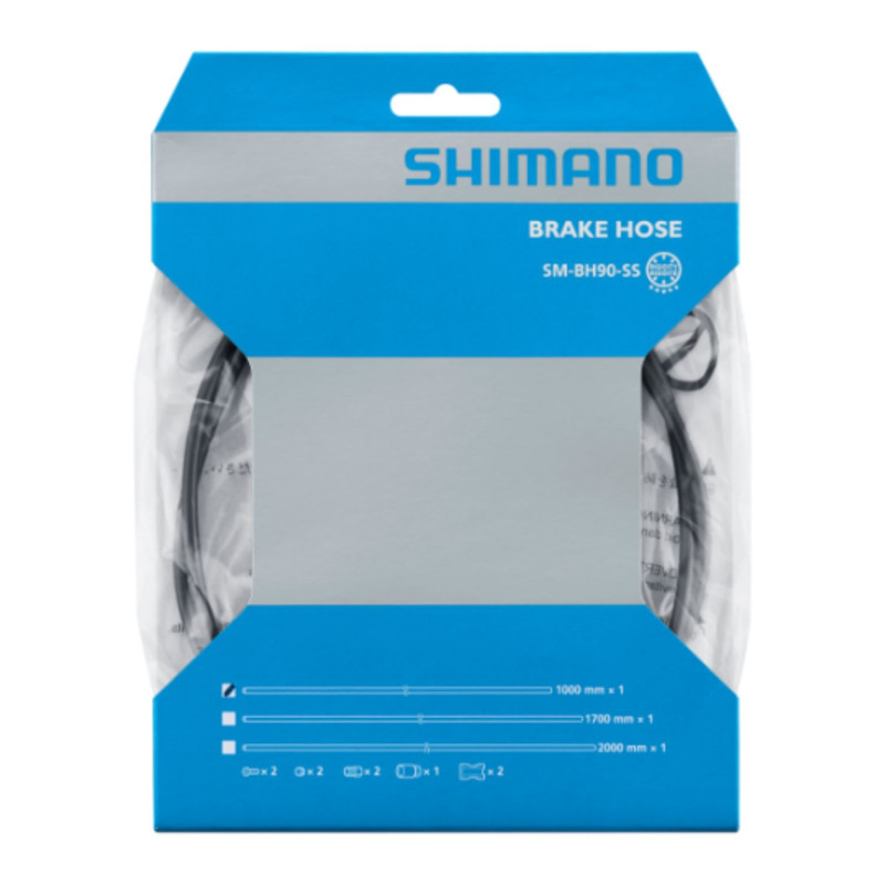 Durite de frein à disque Shimano SM-BH90-SS droit 1000mm
