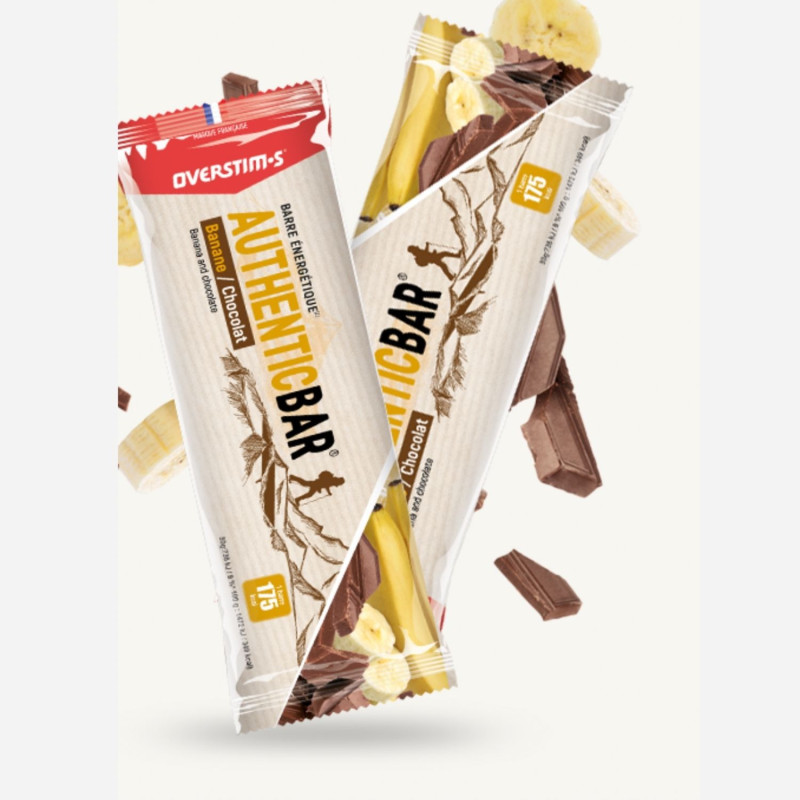 Barre Authentic Banane Chocolat Overstims