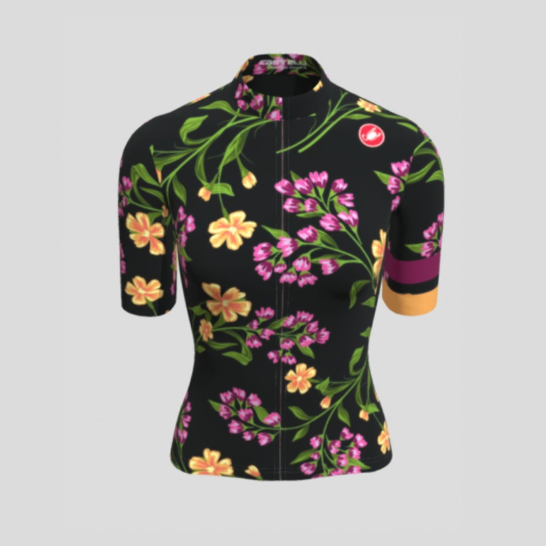 Maillot Castelli Custom "fleurs 3"