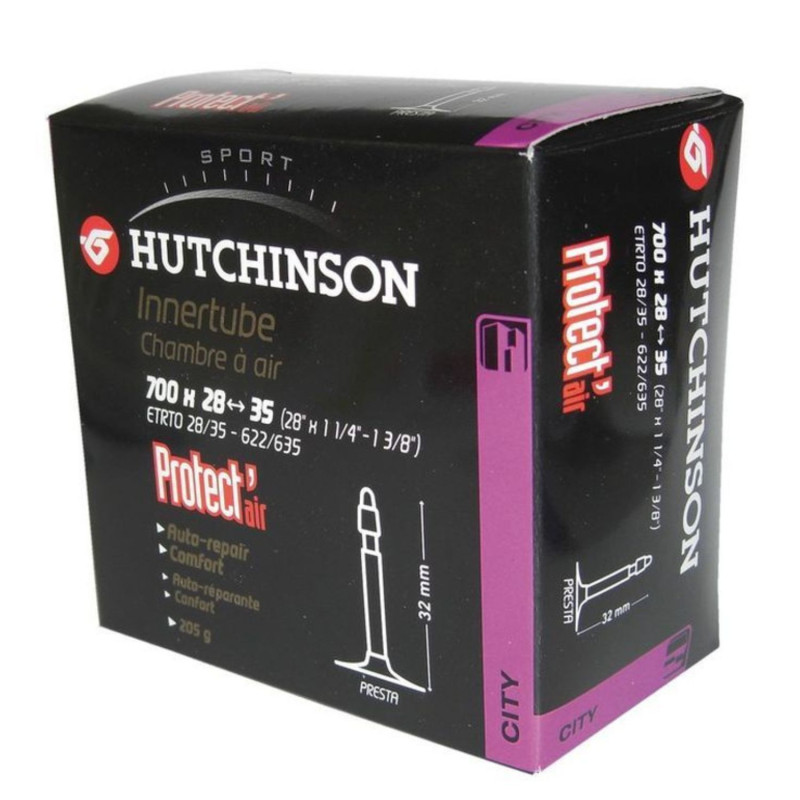 CHAMBRE À AIR HUTCHINSON 28"700x28/35 ANTI-CREVAISON 48 mm