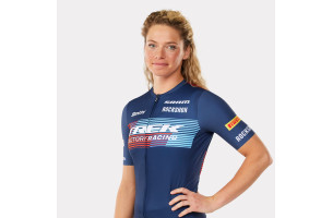 Maillot cycliste Santini Trek Factory Racing Replica pour femme