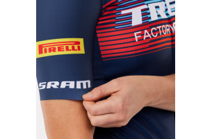Maillot cycliste Santini Trek Factory Racing Replica pour femme