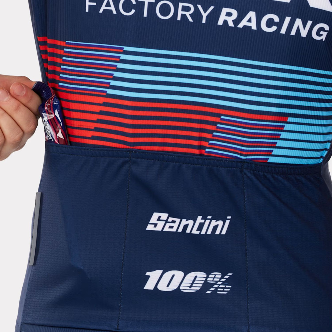 Maillots Cyclisme Santini bleu