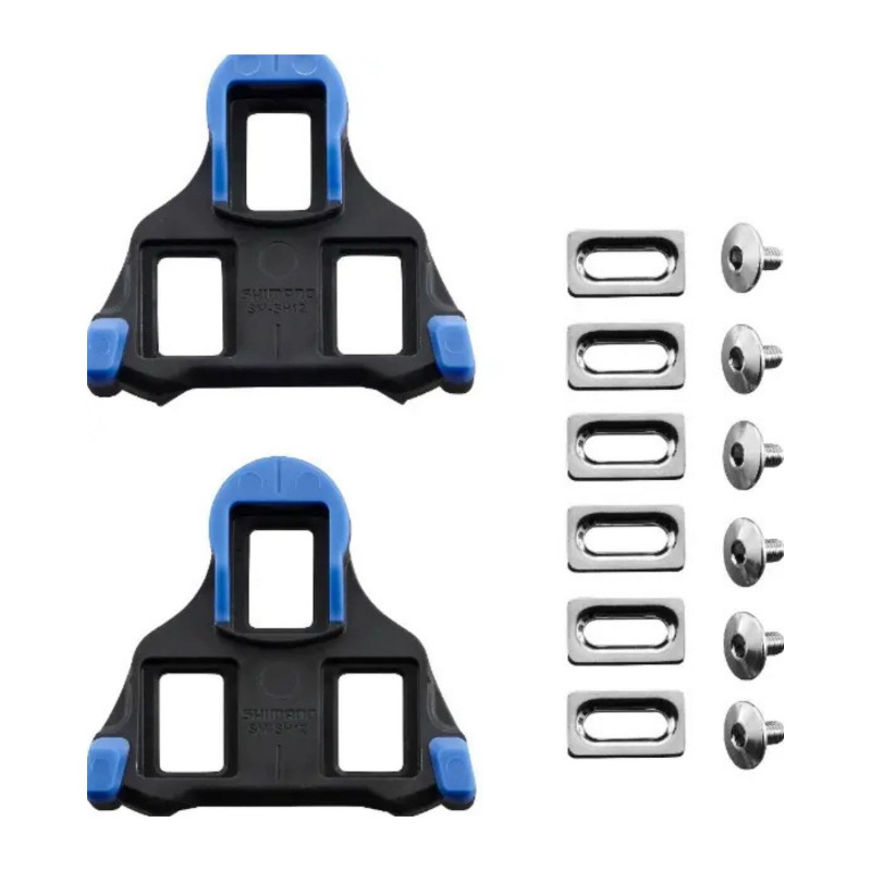 Cales Shimano bleus