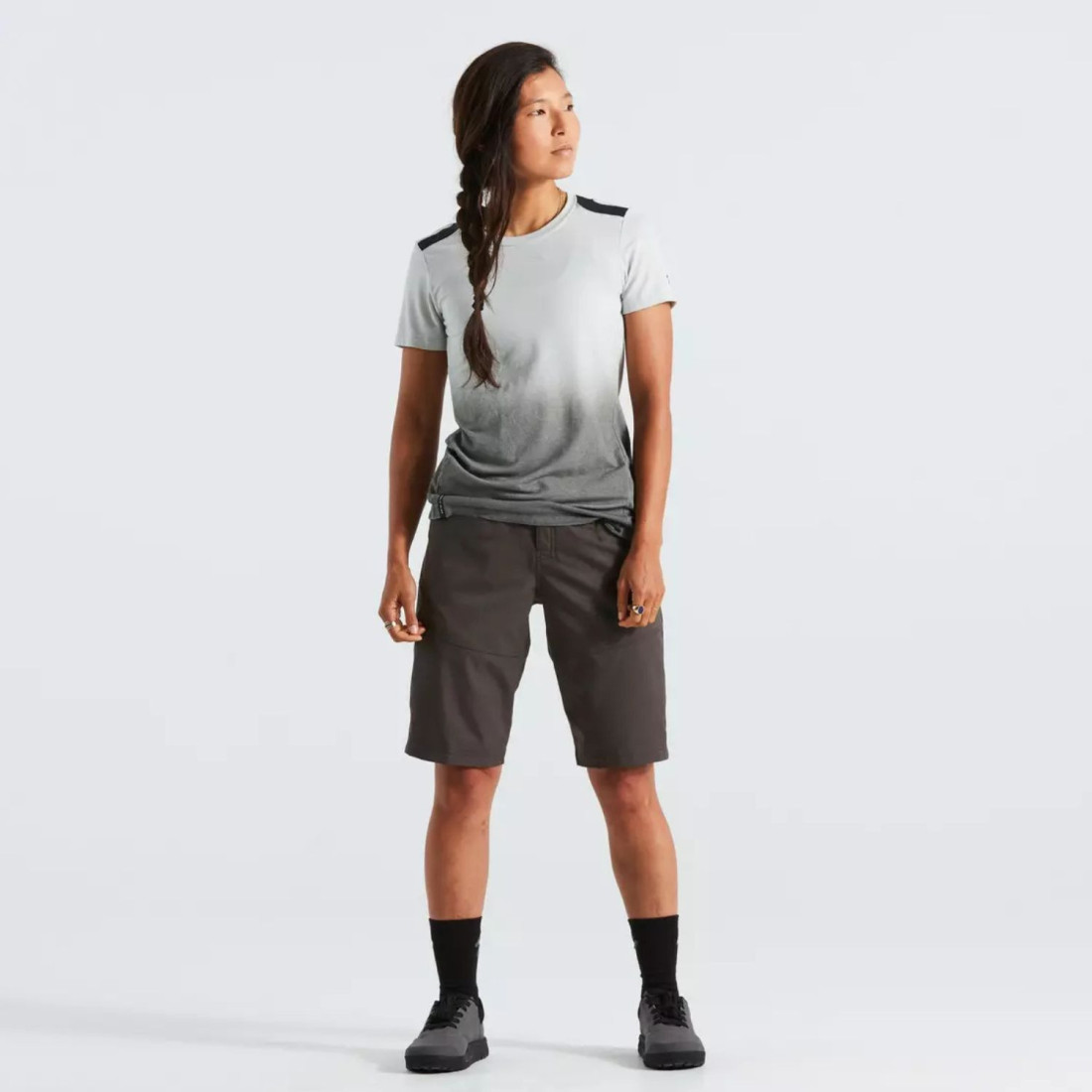 Short Trail avec sous-short - Femme
