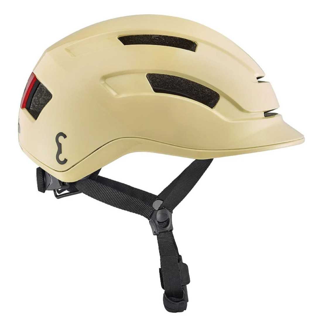 Casque Vélotaffeur brillant
