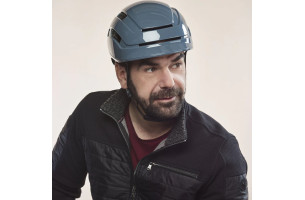 Casque Vélotaffeur brillant