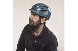 Casque Vélotaffeur brillant