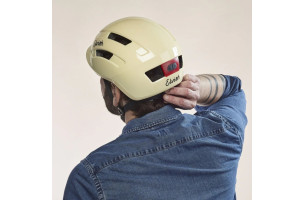 Casque Vélotaffeur brillant