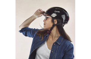 Casque Paperboy brillant
