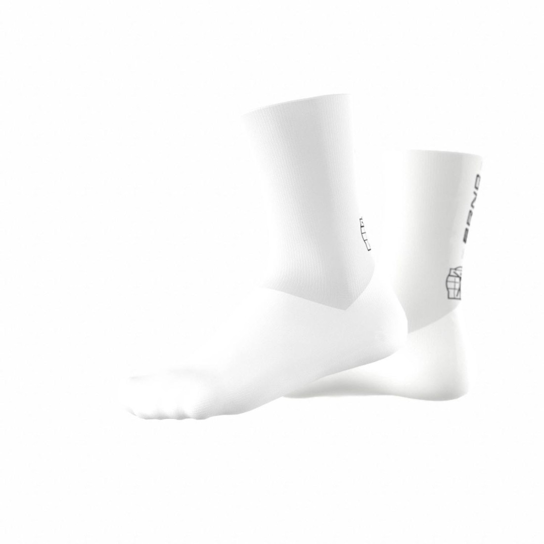 Chaussettes Bioracer BRND White