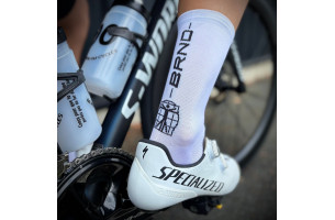 Chaussettes Bioracer BRND White