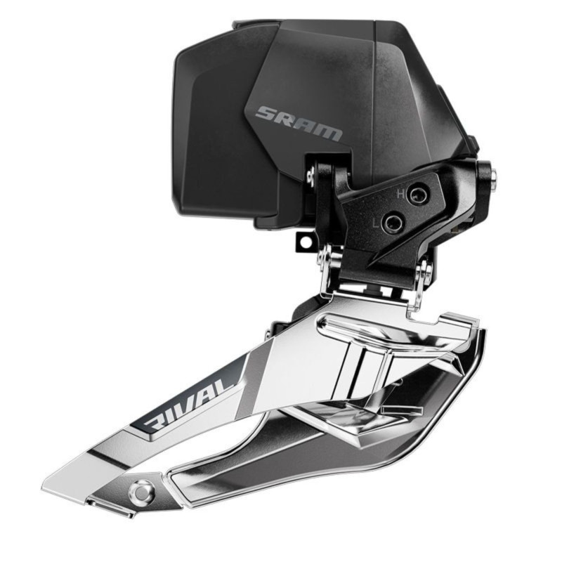 Dérailleur avant Sram Rival AXS E1 braze-on 2x12V noir/argent