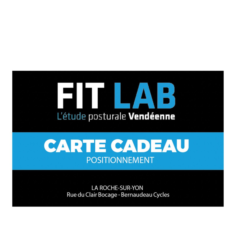 Carte Cadeau Étude posturale