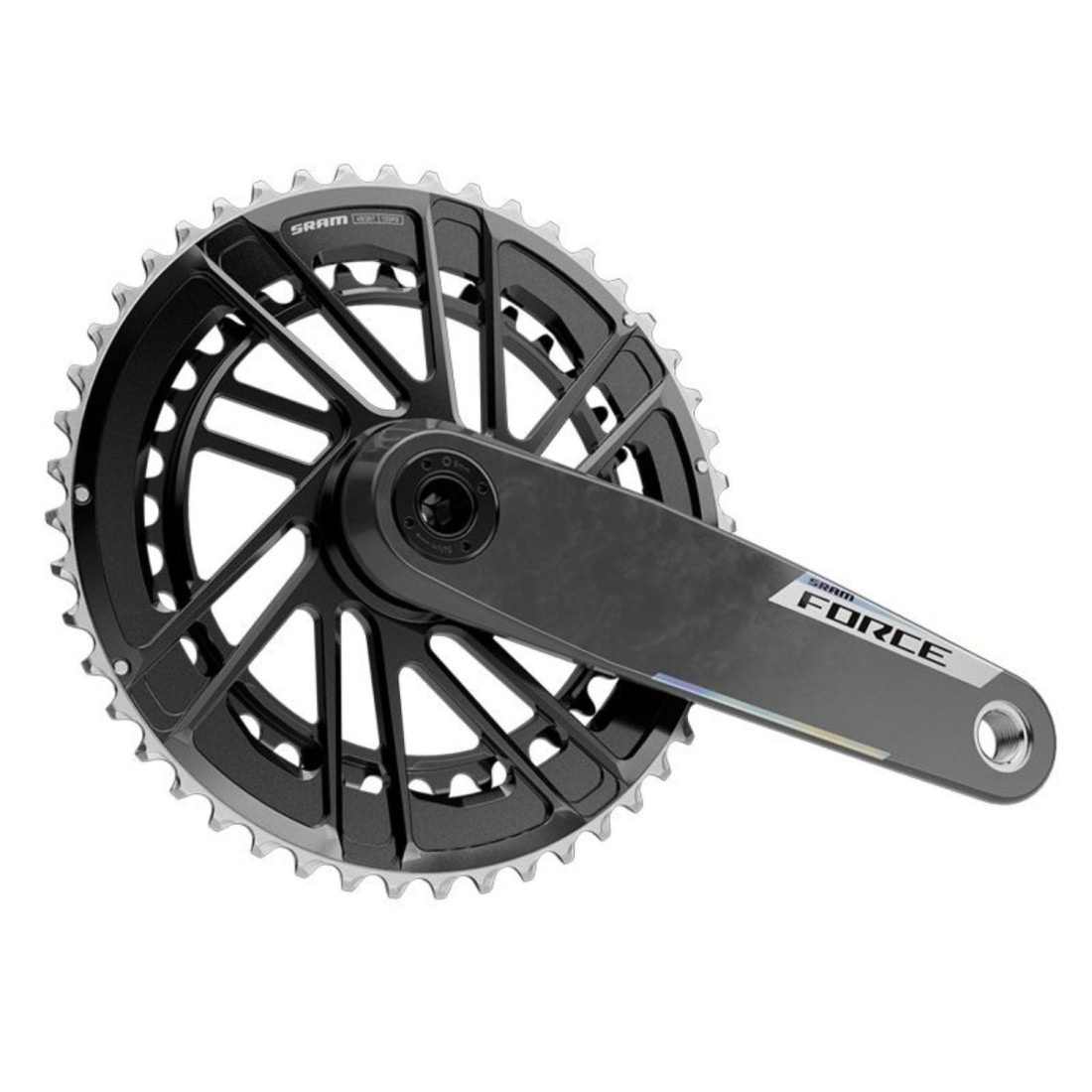 Pédalier Sram Force E1 DUB direct mount carbone noir