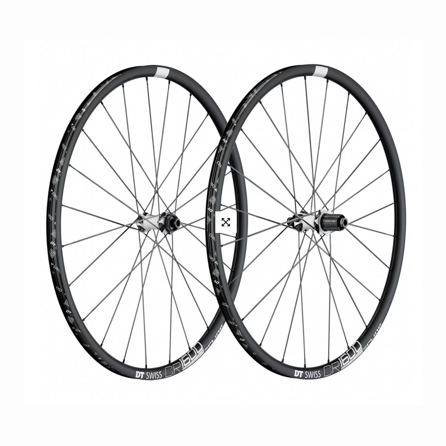 Paire de roues CR1600 spline 23mm