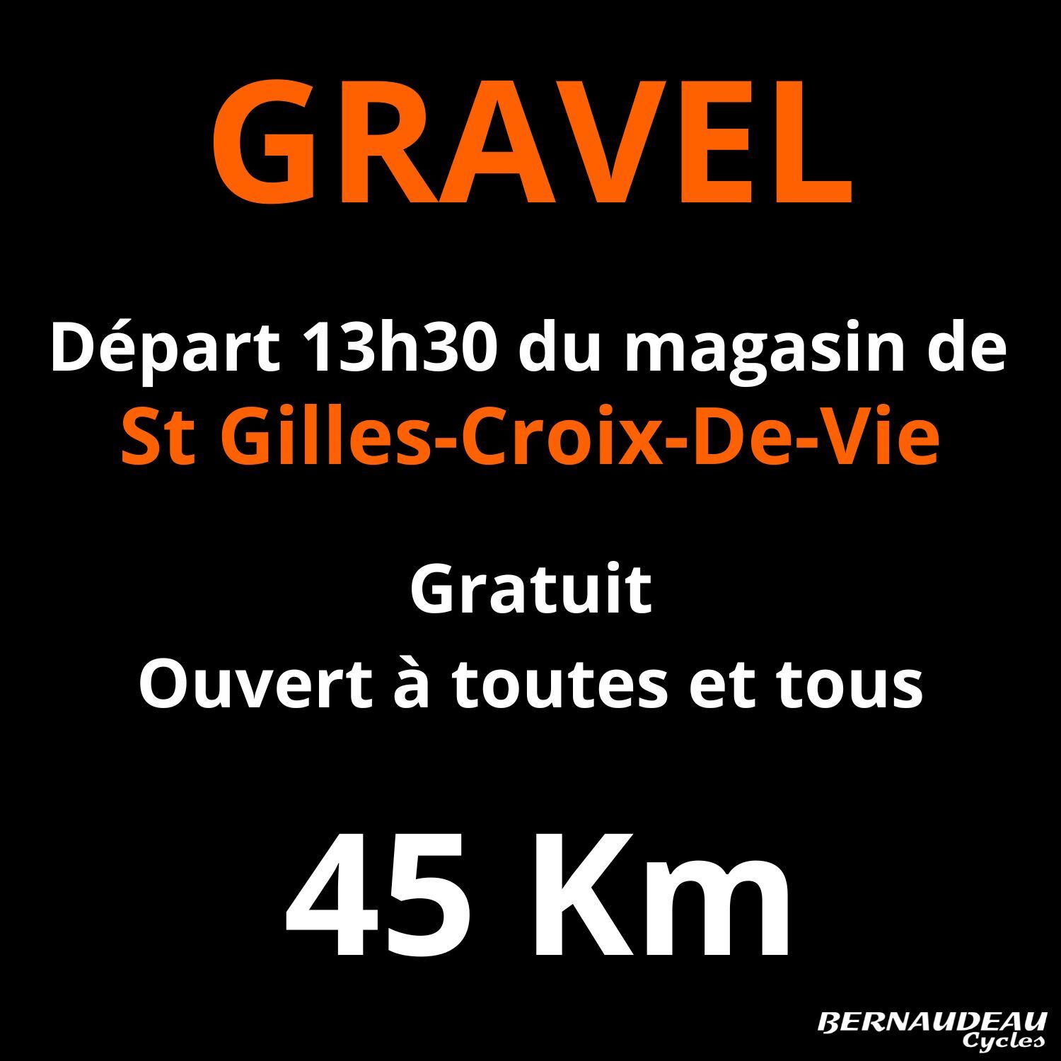 GRAVEL ST GILLES 45KM