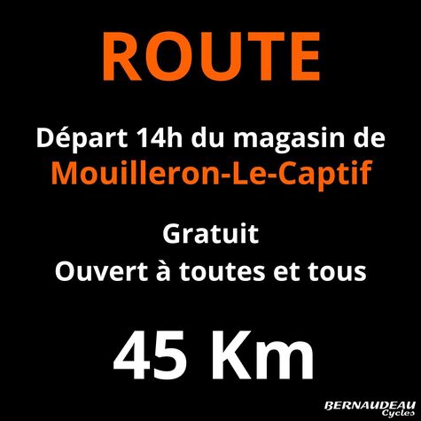 ROAD MOUILLERON 45KM