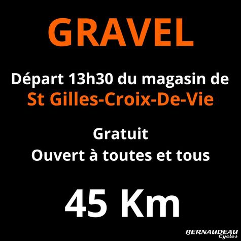 GRAVEL ST GILLES 45KM