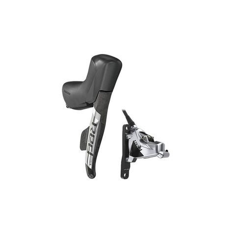 LEVIER DROIT MOTO SRAM RED ETAP AXS D1 HYDRAULIQUE 950 mm FLAT MOUNT AVEC PINCE ARRIÈRE NOIR/ARGENT