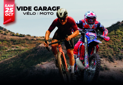 Événement vide-garage vélo & moto 25 octobre 2025
